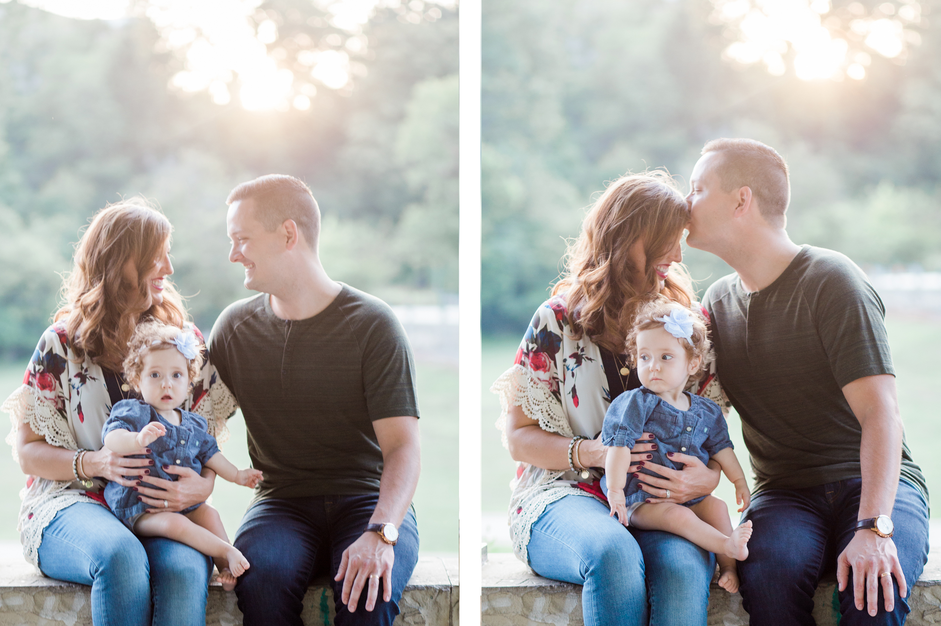 Sunset Family Photography Eden Park Cincinnati